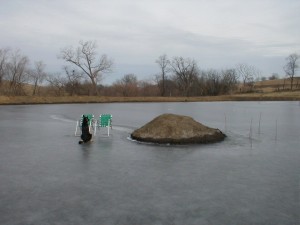 ice pond island