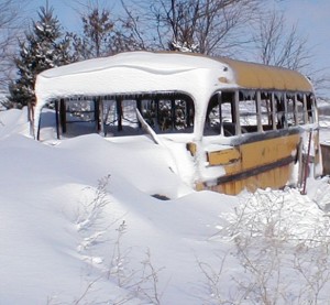 snow bus
